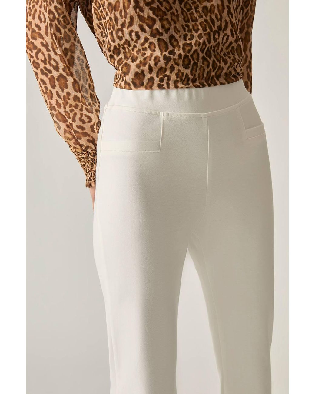 James Lakeland Natural Bootleg Trousers