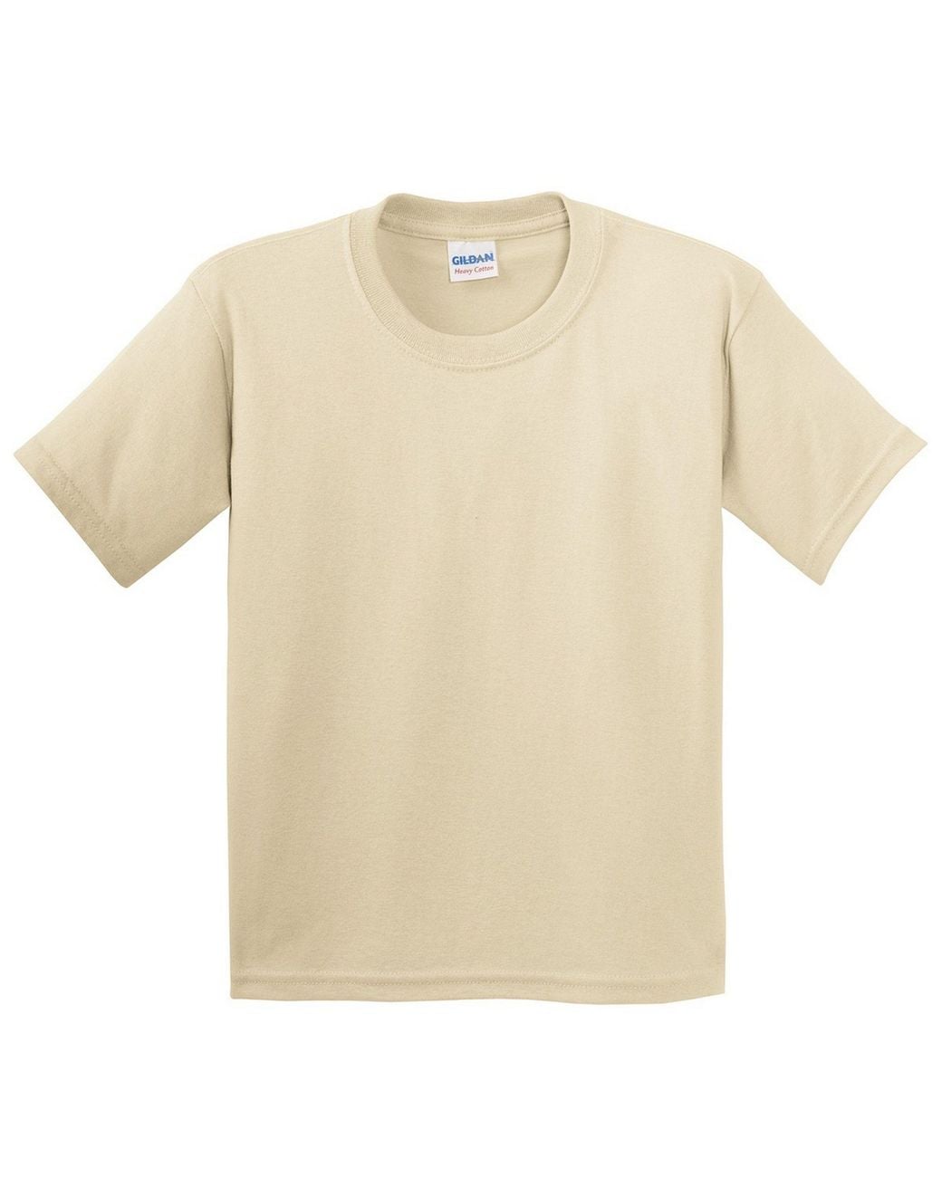 Gildan Natural Heavy Cotton T-Shirt Pack Of 2