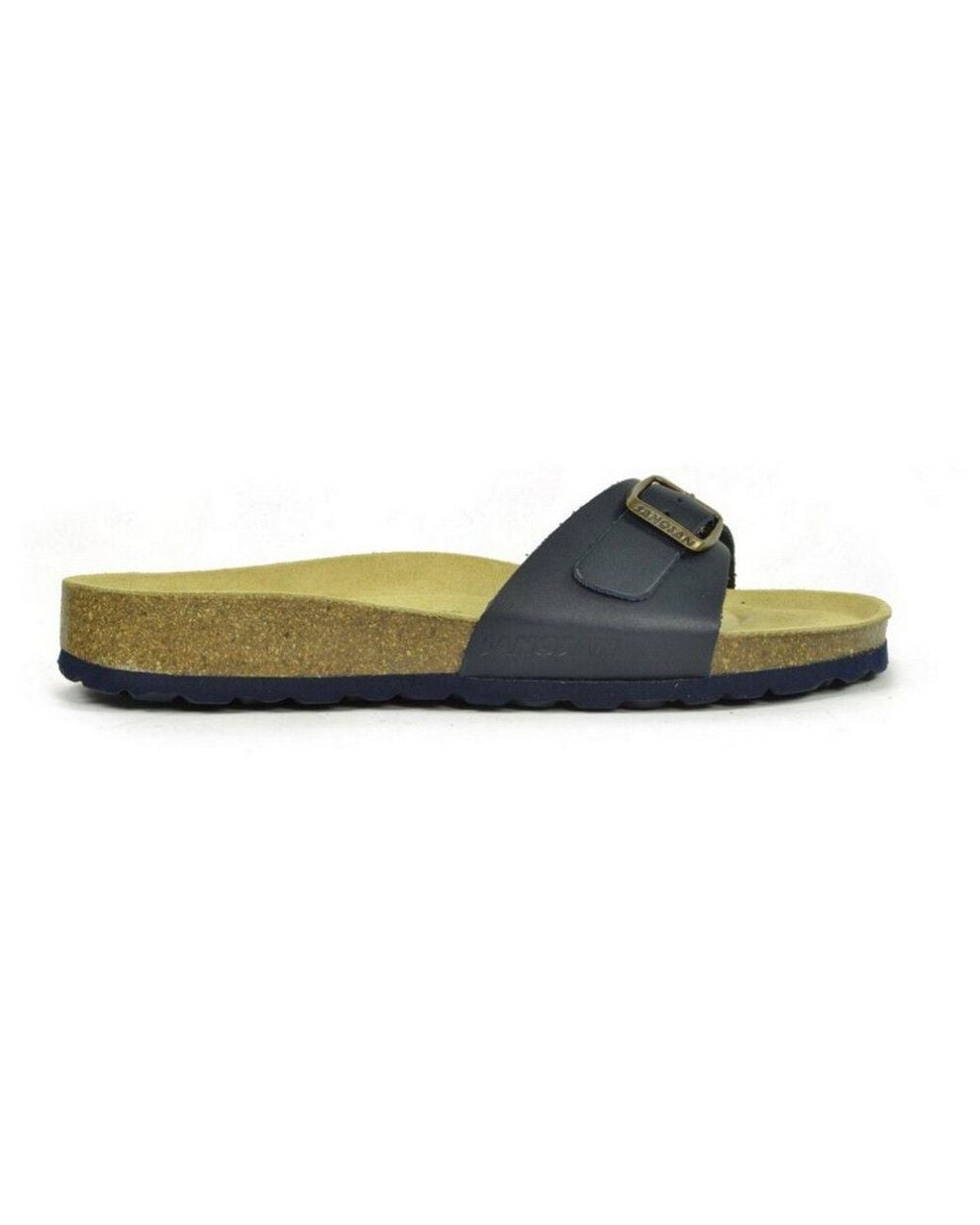 Sanosan Blue Malaga Leather Sandals