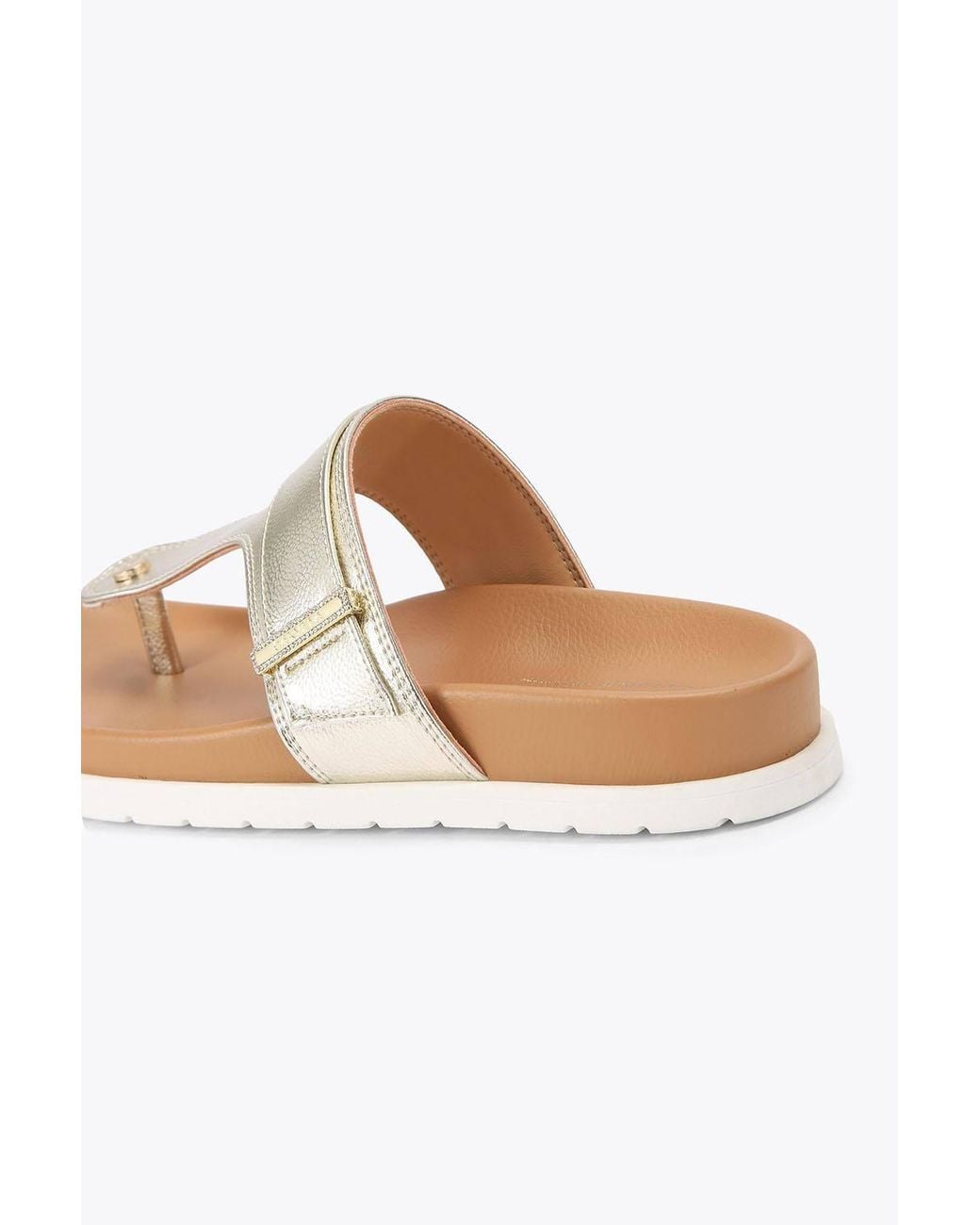 Carvela Kurt Geiger White 'Serena Tt' Sandals