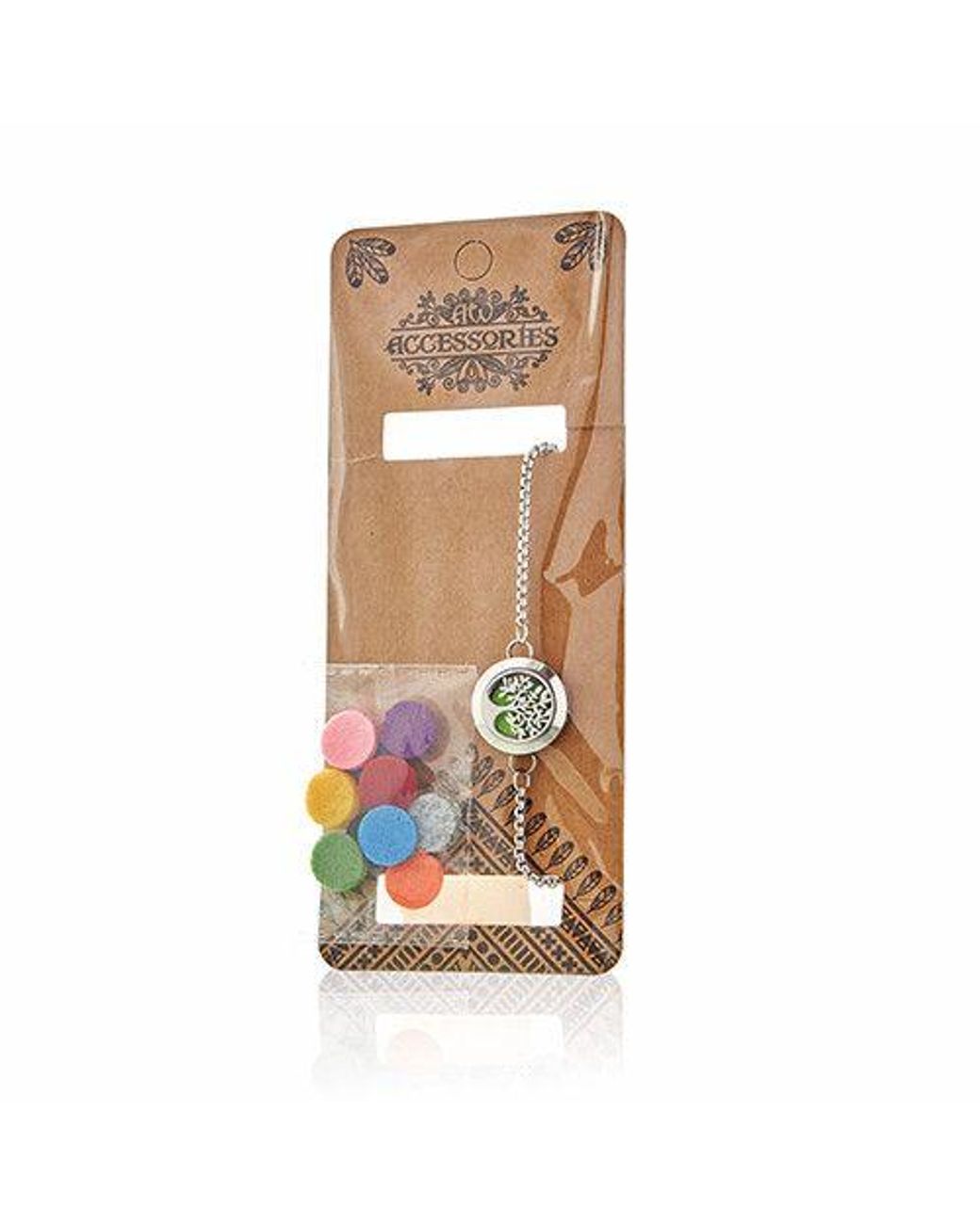 KDMD Metallic Aromatherapy Jewellery Chain Bracelet