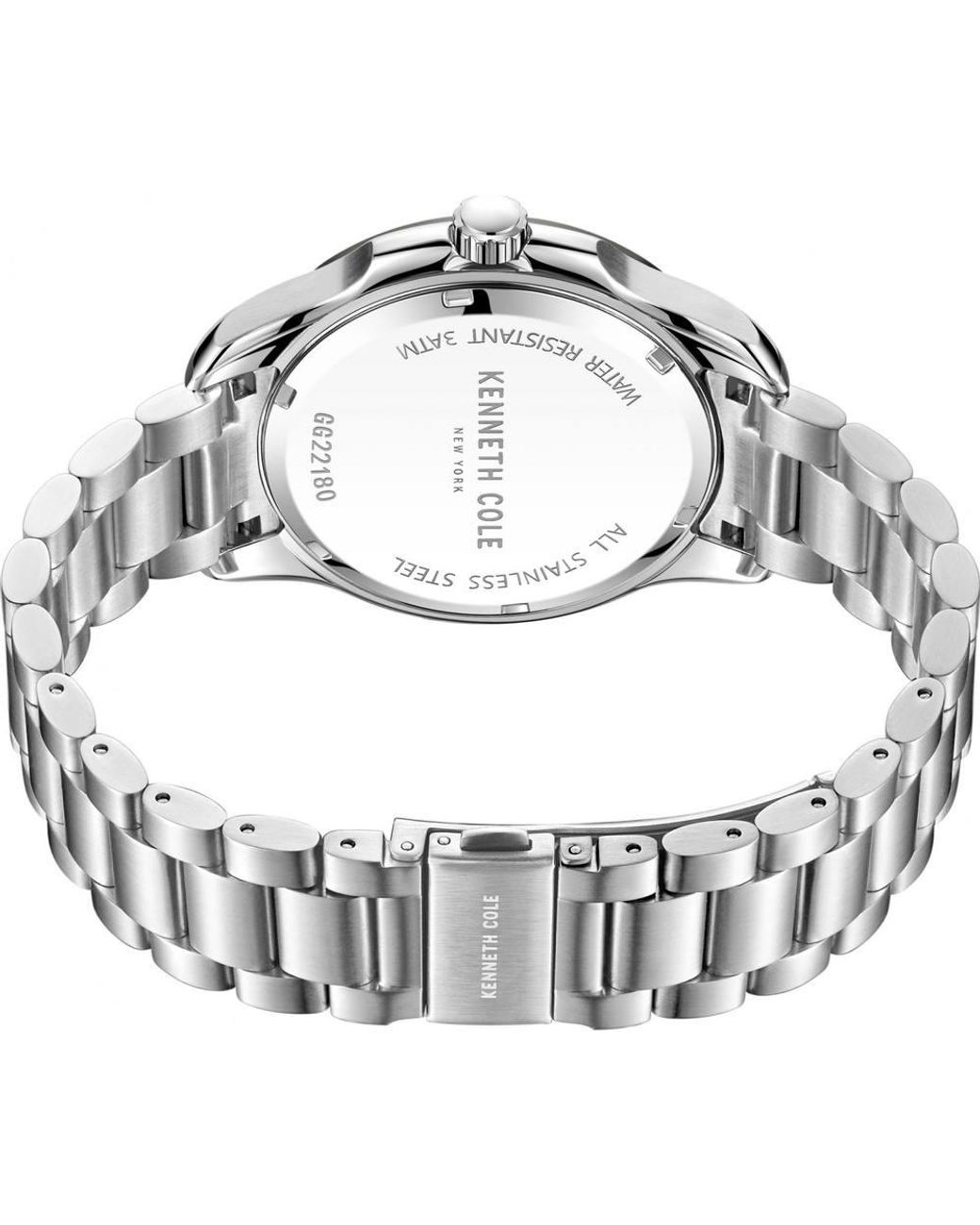 Kenneth Cole Metallic Kcwgg2218003 Classic 44Mm Quartz Watch for men