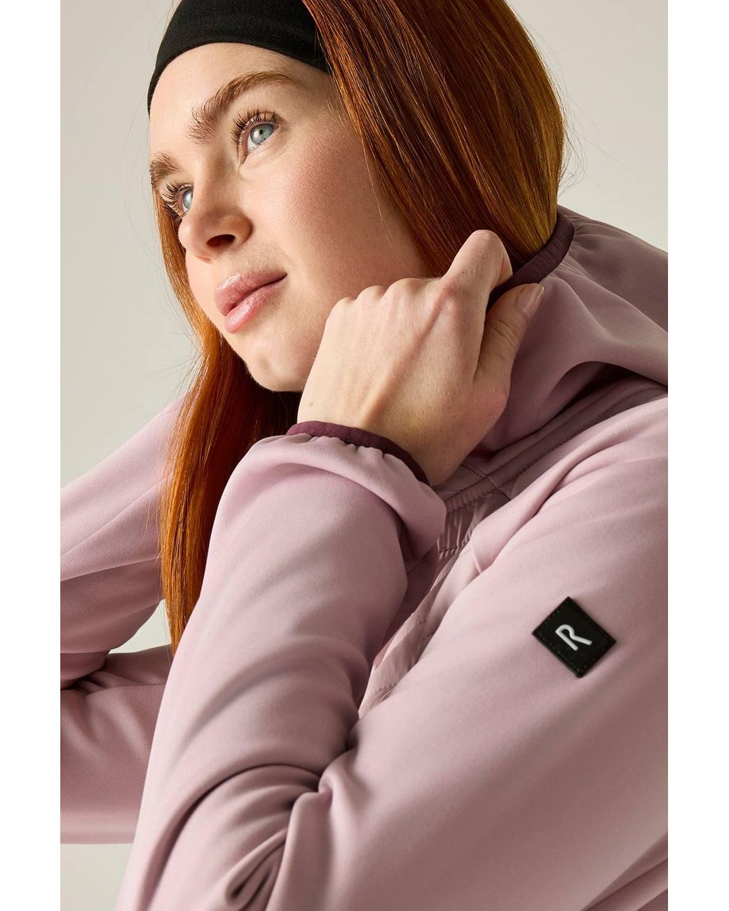 Regatta Pink Andreson Stretch Water-Repellent Hybrid Quilted Jacket