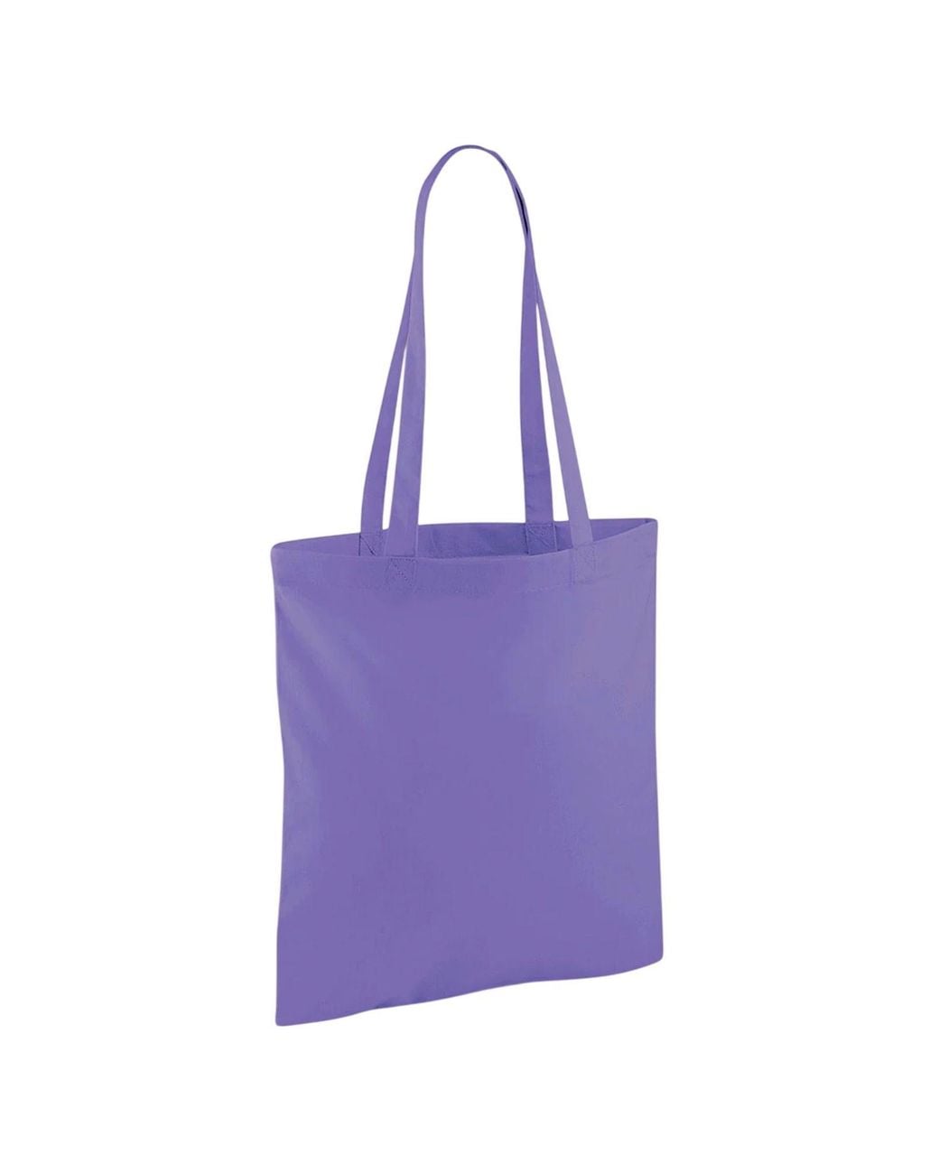 Westford Mill Purple Long Handle Tote Bag