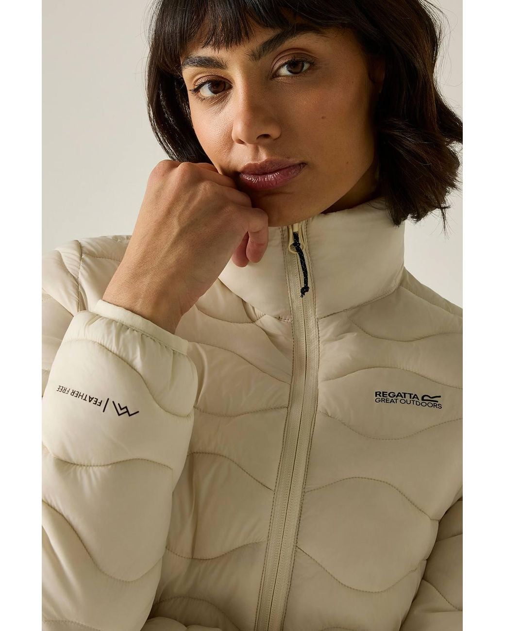 Regatta Natural Insulated Hydi Quilted Jacket