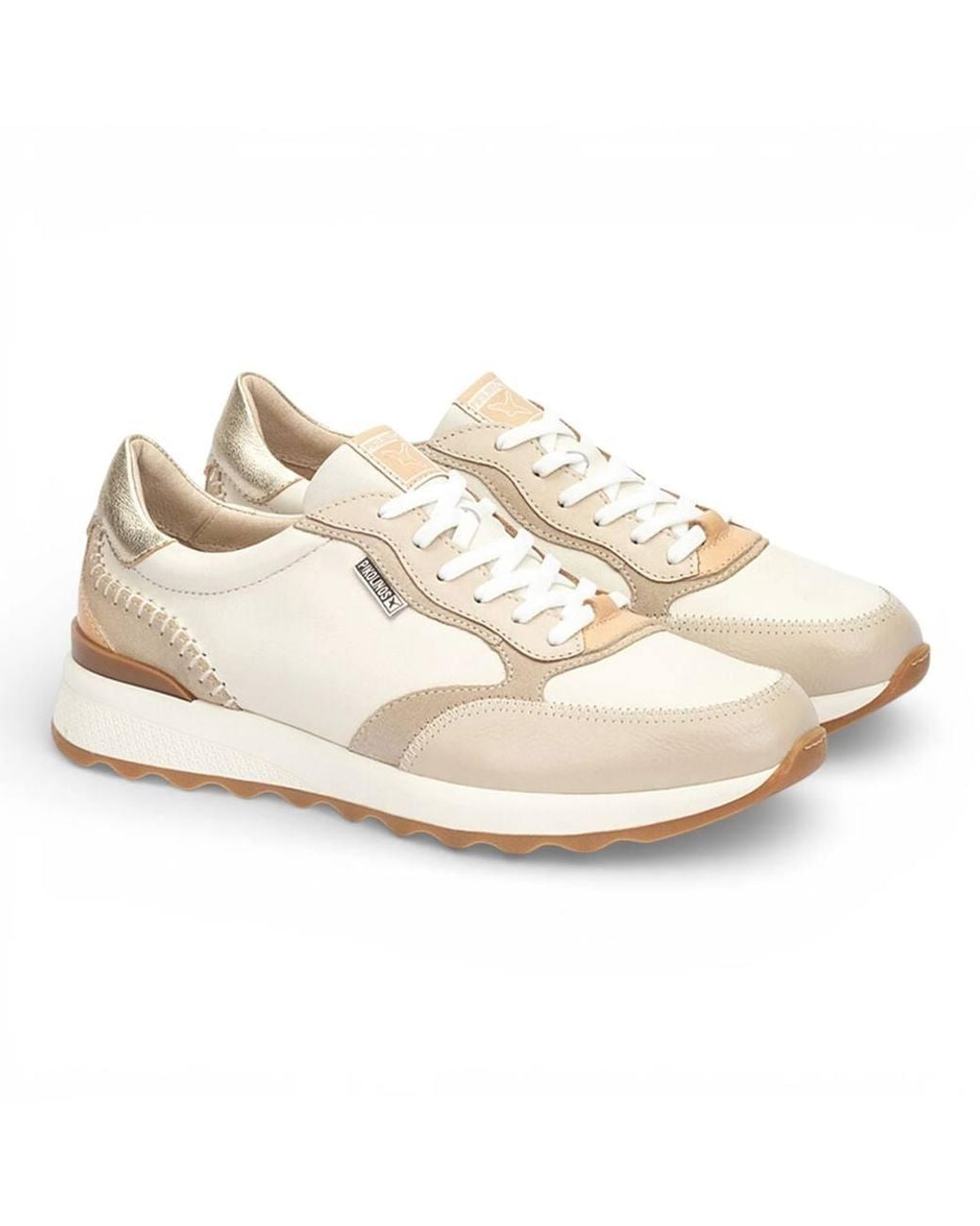 TruClothing White Leather Lace Up Sneaker Trainers Shoes