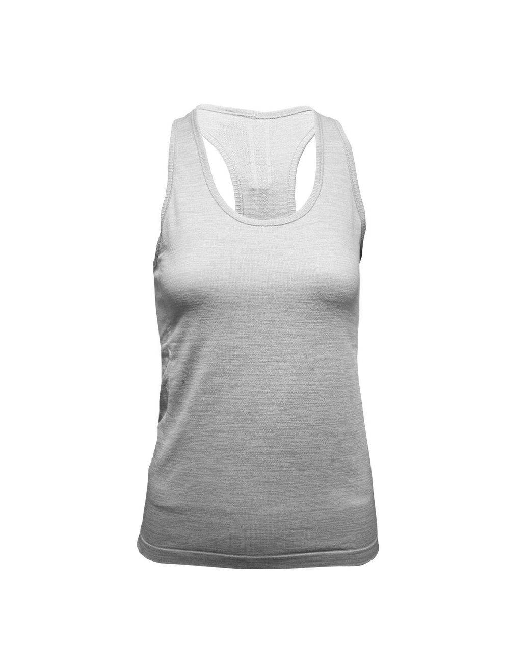 Tridri Gray Multi Sport Melange Seamless 3D Vest
