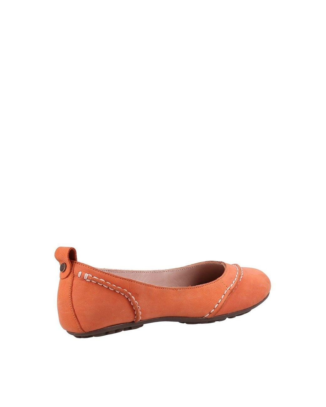 Hush Puppies Orange 'Janessa' Ballerina Flat