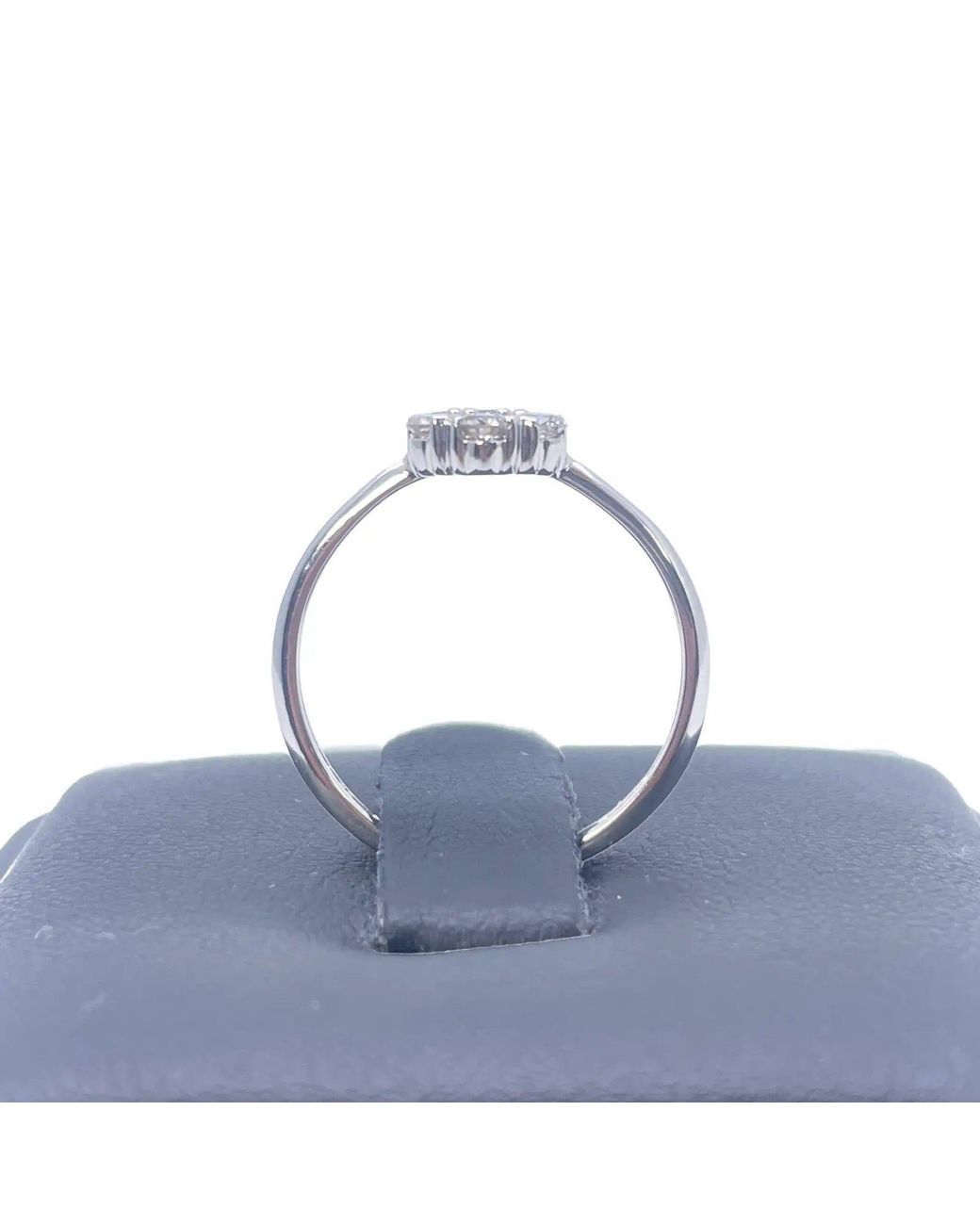 Raina Jewels White 18Ct Elegant Floral Diamond Ring 0.39Ct