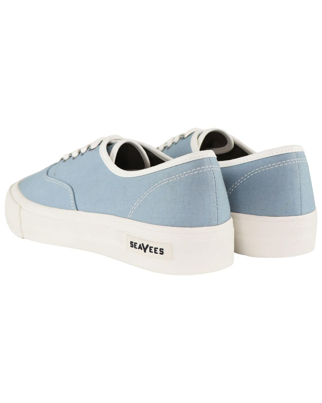 Seavees Blue Legend Lace-Up Synthetic Plimsolls for men