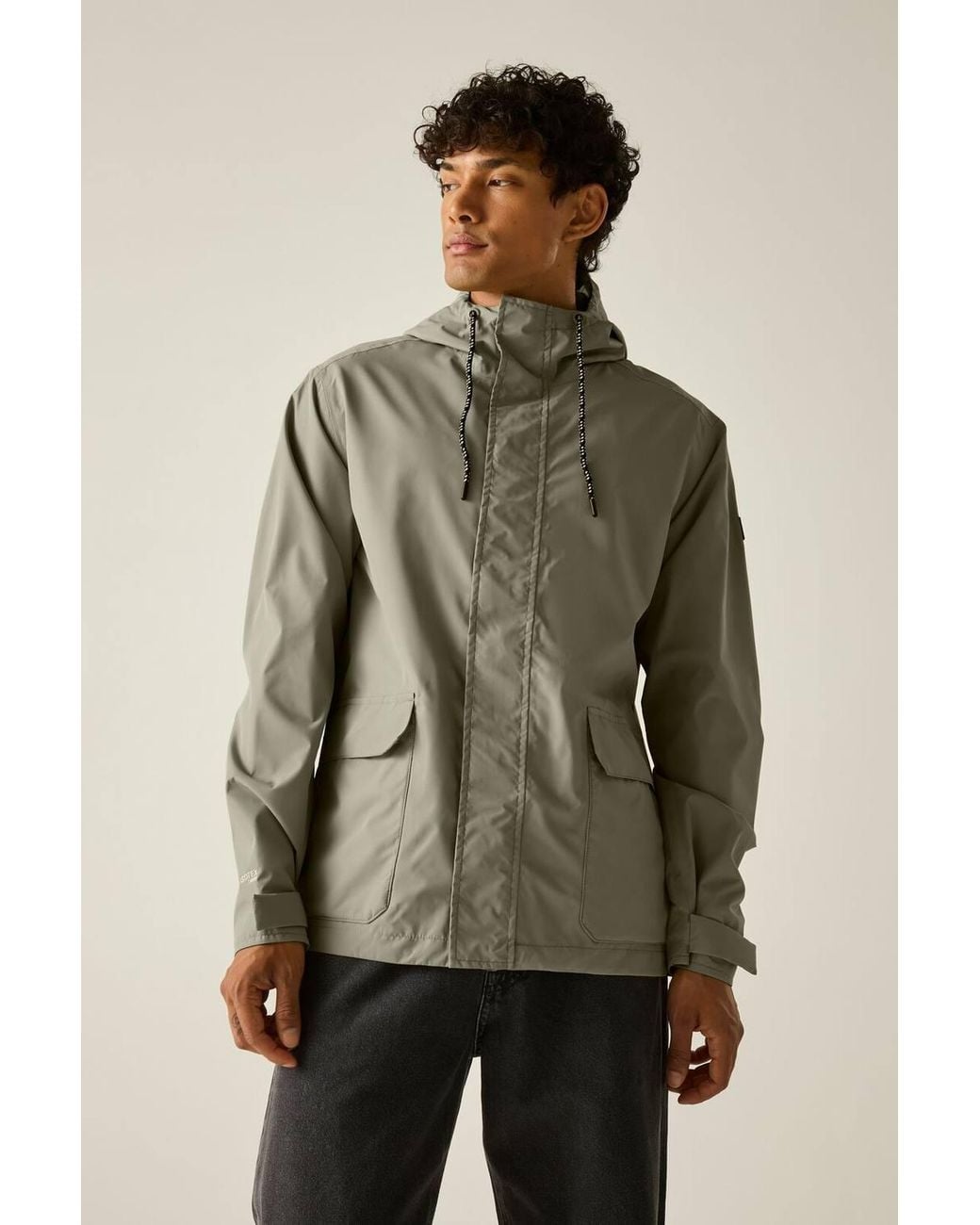 Regatta Green Matteth Waterproof Shell Jacket for men