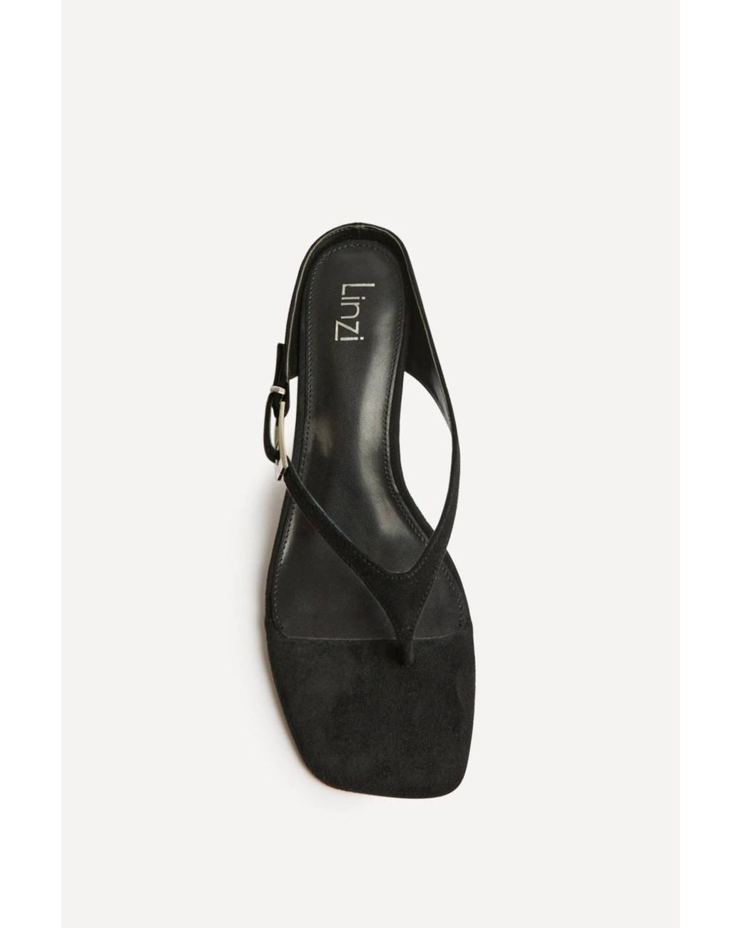 Linzi Black Elanie Mule Heels