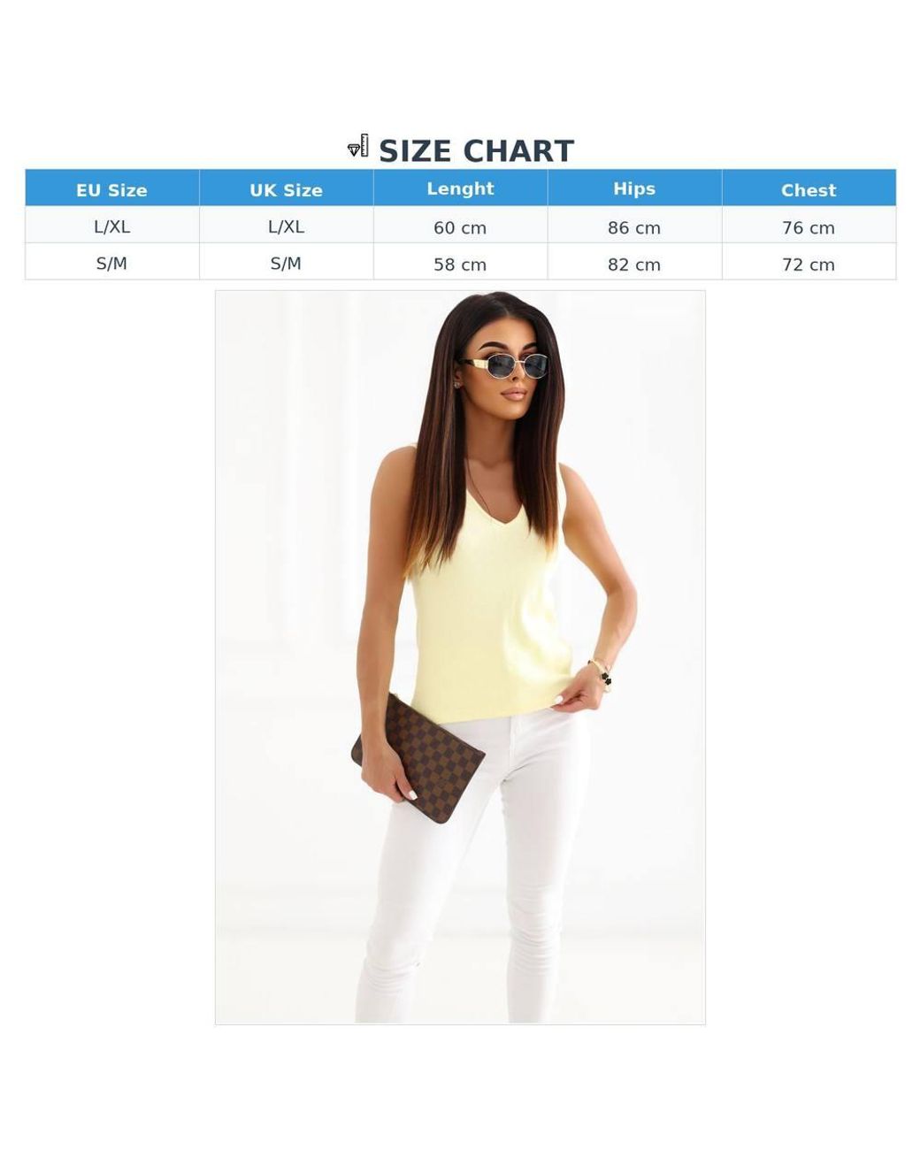 Love Lace White Everyday Ribbed Cotton V-Neck Sleeveless Vest
