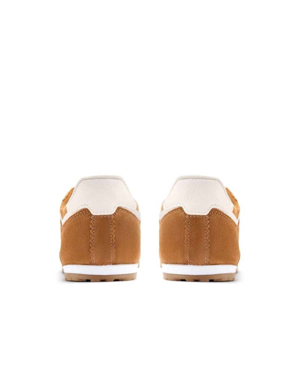 Clarks Brown Lorenza Lace Tan Suede Trainers