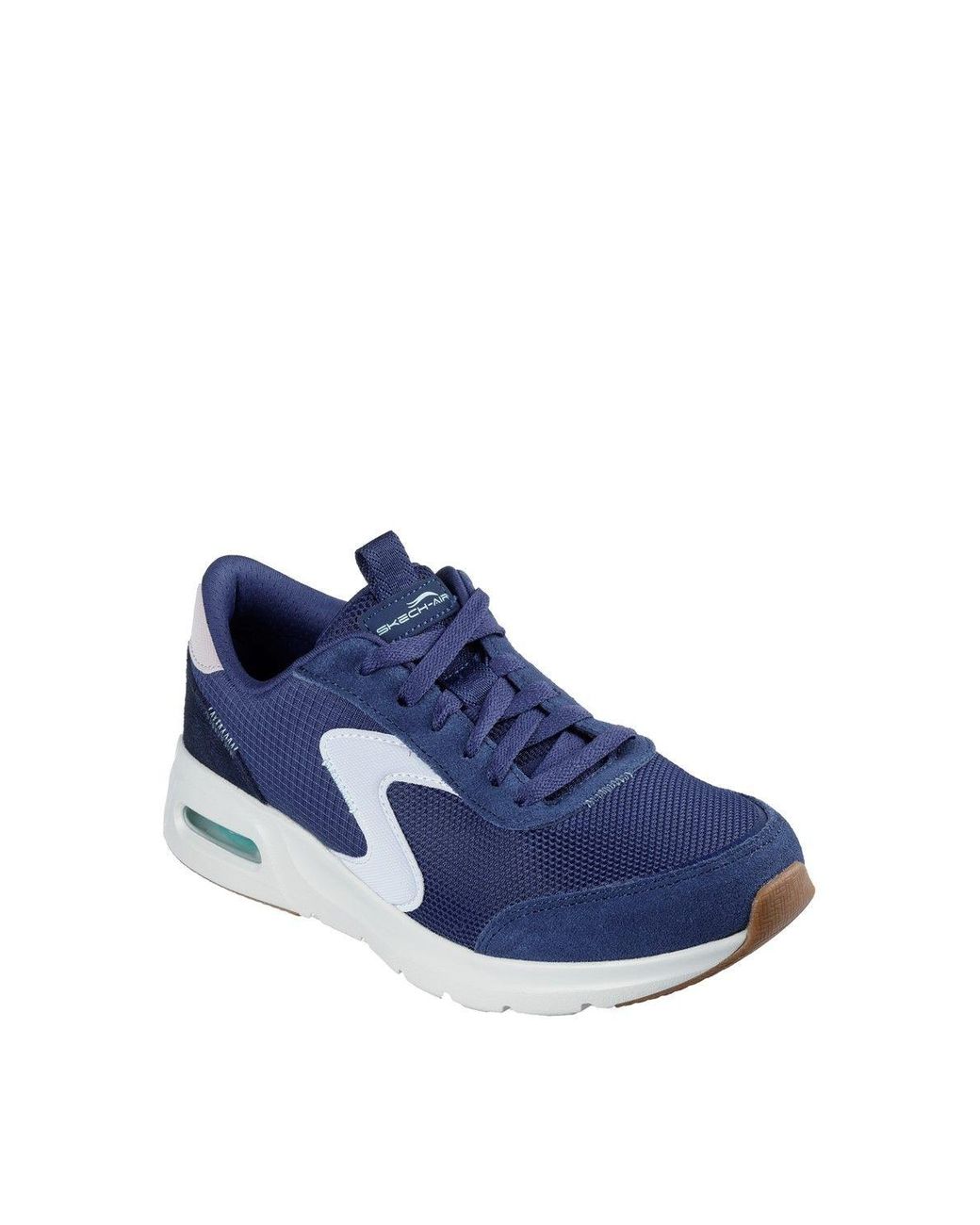 Skechers Blue Skech-Air Court Air Wave Trainers