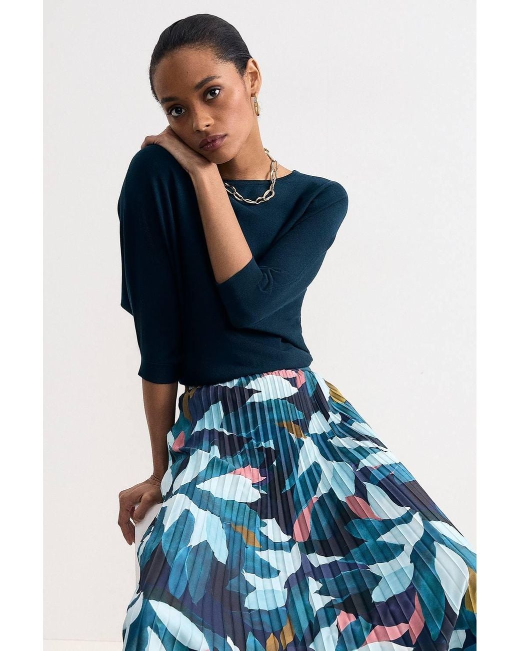 Phase Eight Blue Cristine Jumper