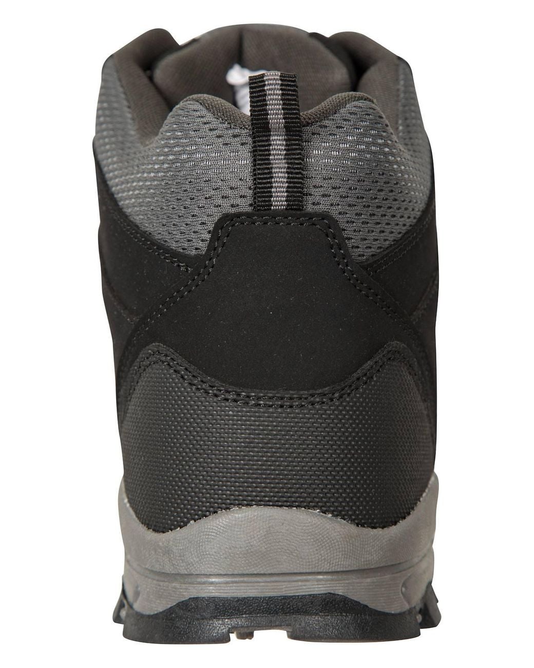 Mountain Warehouse Black 'Mcleod Iv' Wide Fit Breathable Cushioned Grip Outdoor Walking Boots for men