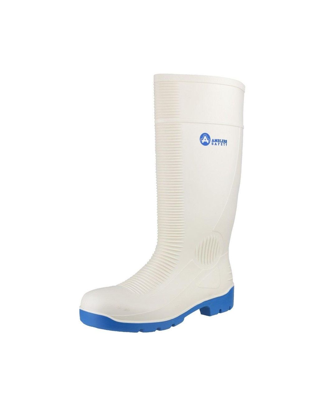 Amblers White 'Fs98' Safety Wellington Boots