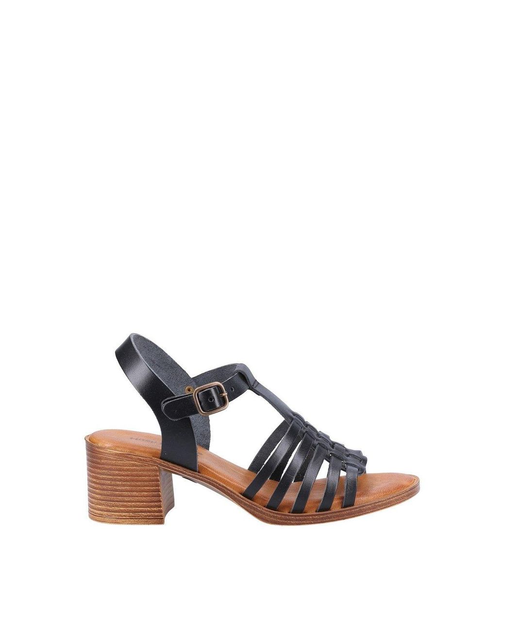 Hush Puppies Black Greta Sandal