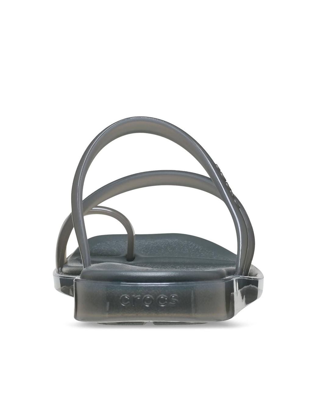 CROCSTM Gray Miami Jely Toe Loop Sandal