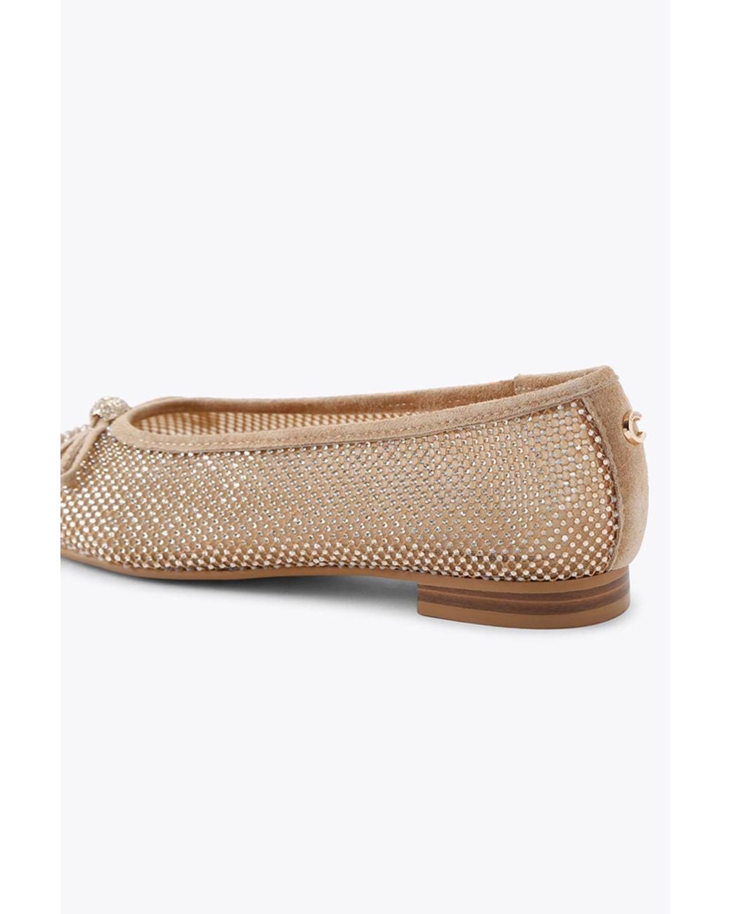 Carvela Kurt Geiger Natural 'Emilia Flat' Flats