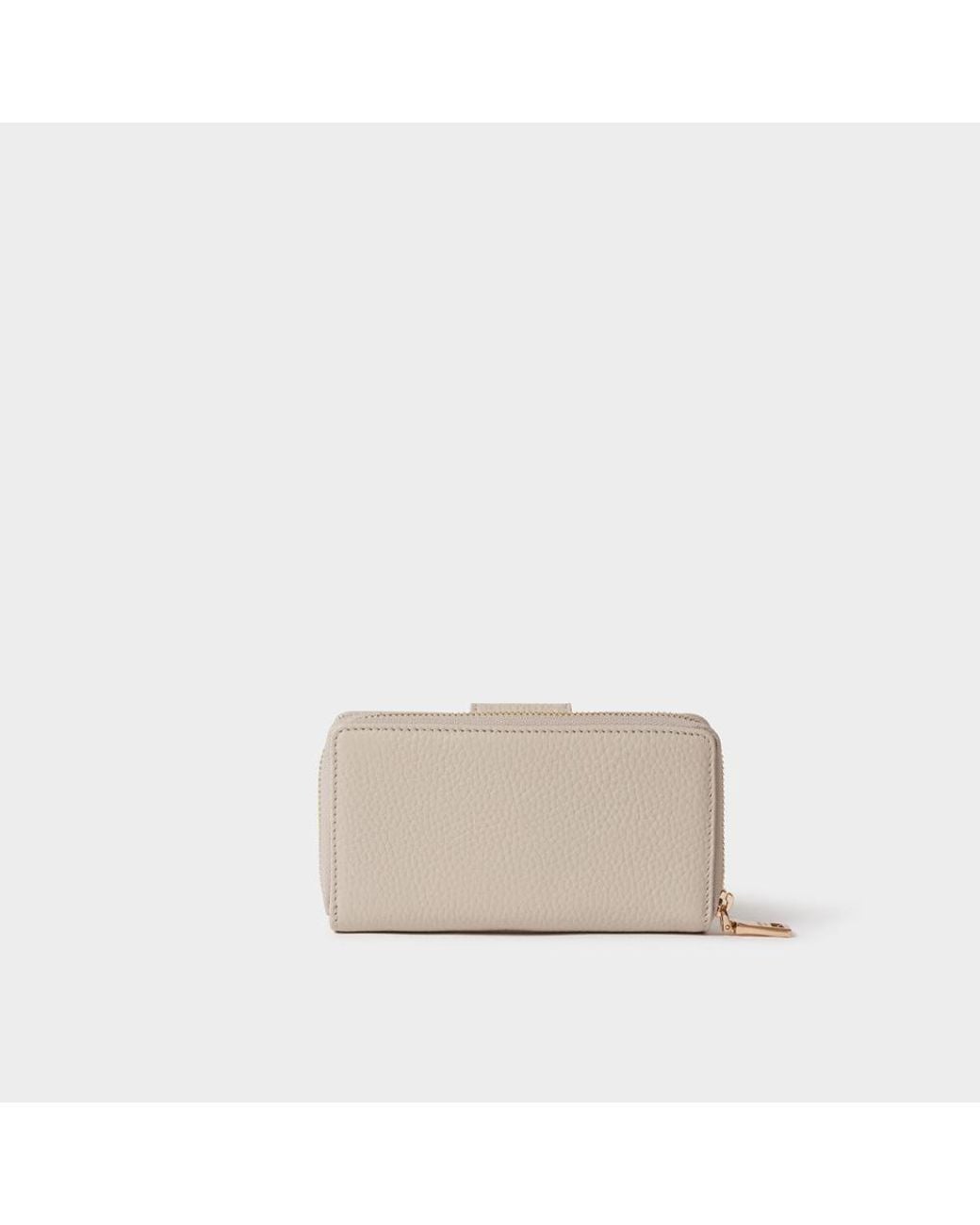 Osprey Natural The Core Medium Leather Popper Matinee Purse