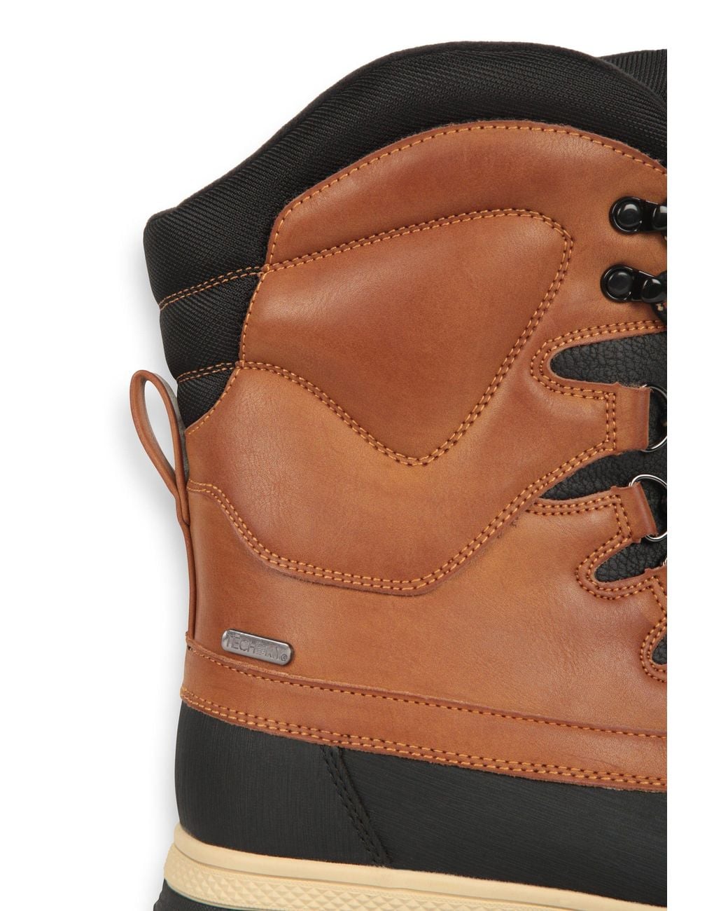 Mountain Warehouse Brown 'Arctic' Waterproof Breathable Non Slip Thermal Winter Snow Boots for men