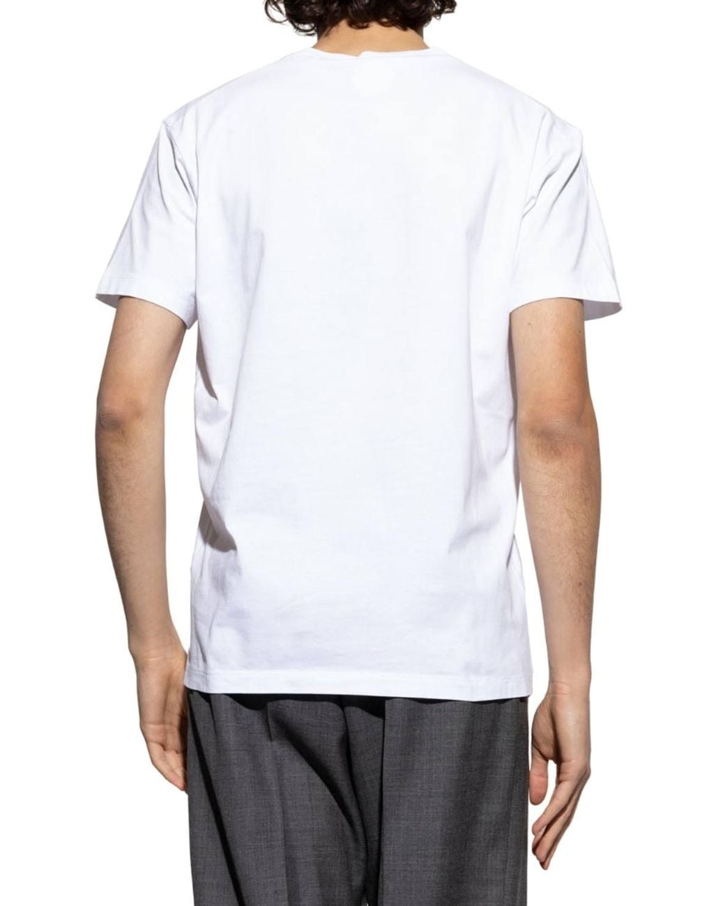 DSquared² White Milano Short Sleeve Round T-Shirt for men
