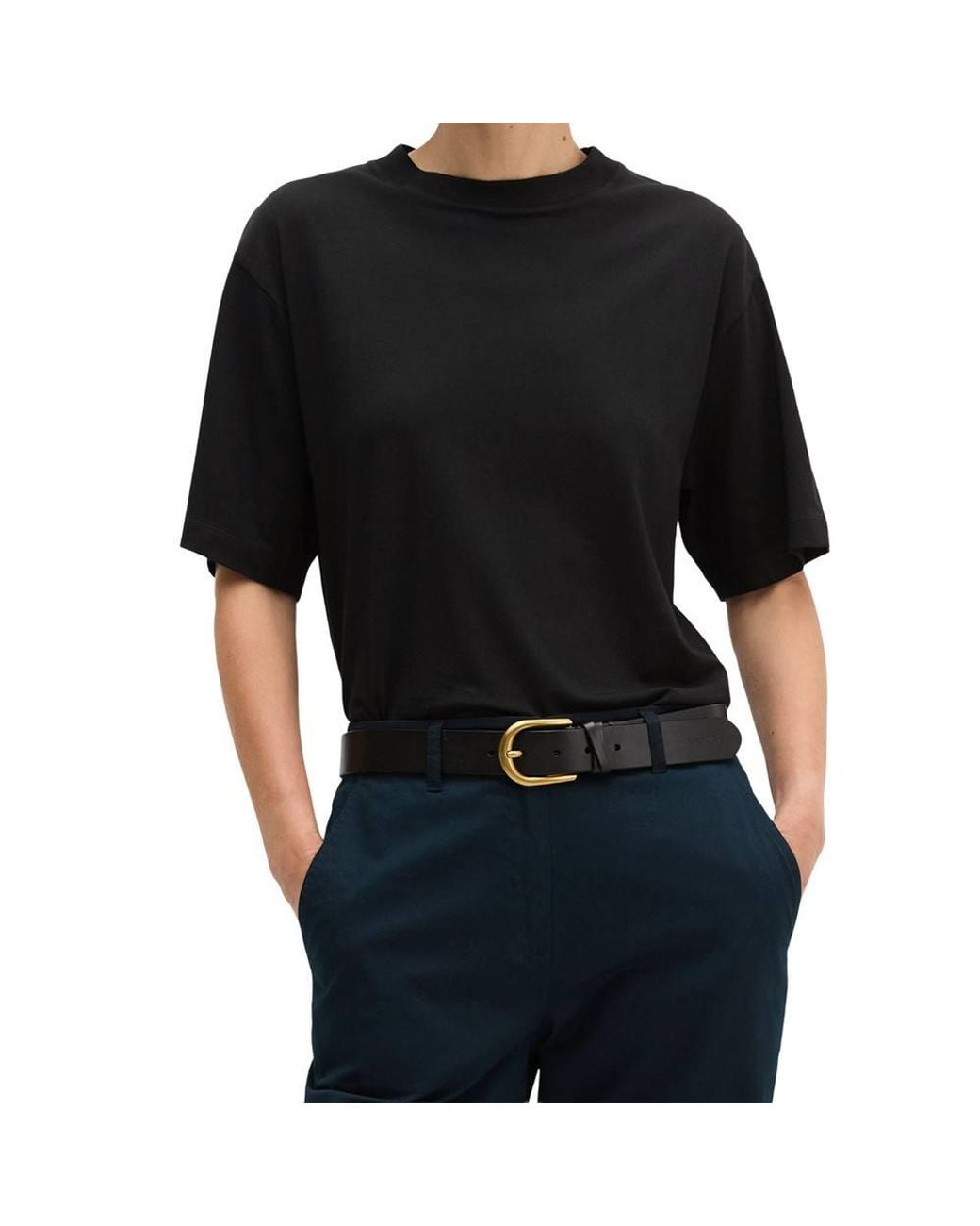 Marc O' Polo Black T-Shirt Pack Of 1