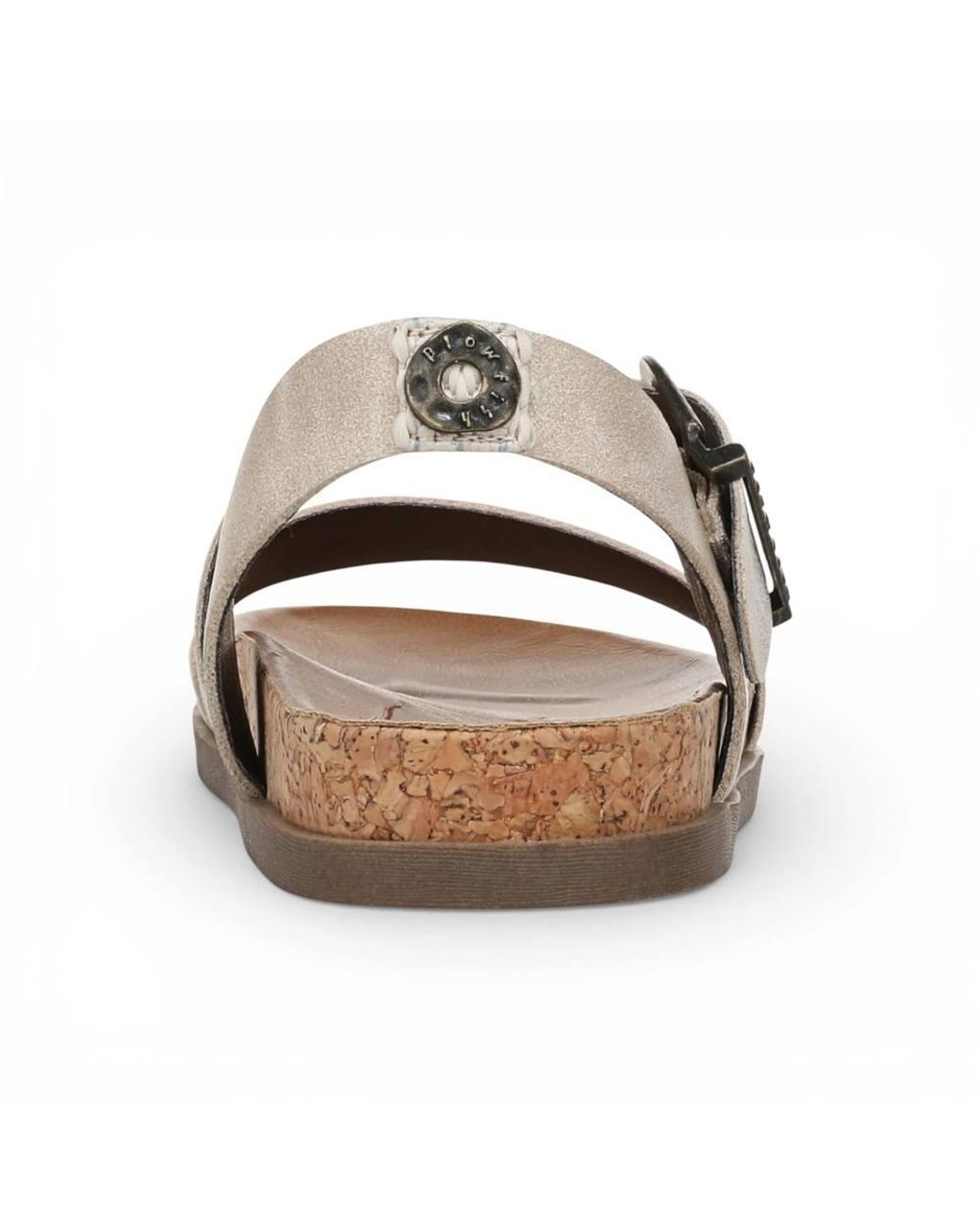 TruClothing Brown Cloud Footbed Strappy Flat Sandals