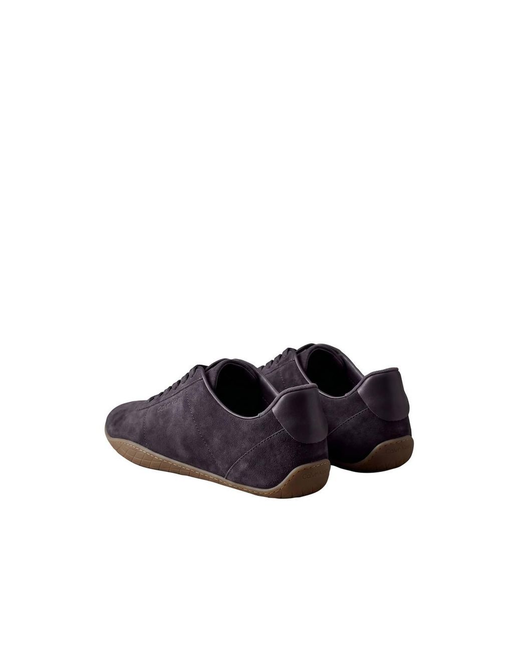Calvin Klein Brown Ballet Trainer Laceup Fudge/Gum