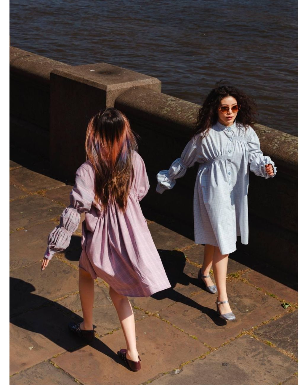 Boo Pala London Purple Suki Shirt Dress