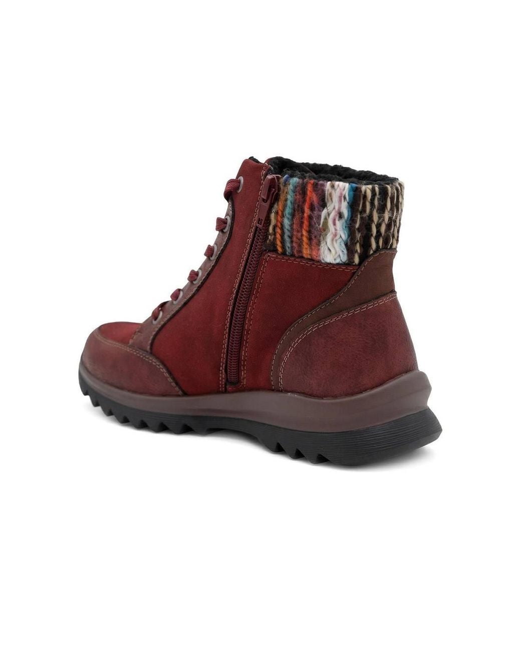 Pavers Brown Warm Lined Water Resistant Ankle Boots