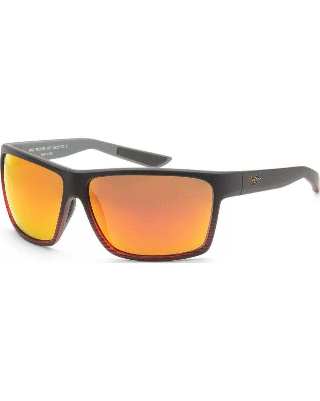 Maui Jim Blue Mj0839S-003 Alenuihaha Square/Rectangle Sunglasses for men