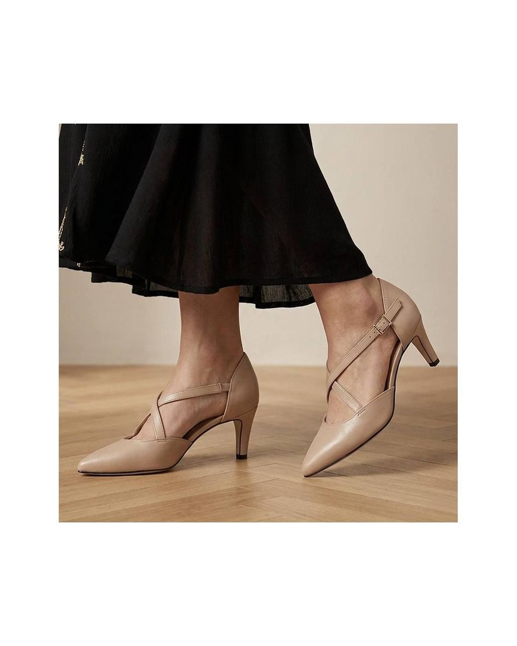 Jones Bootmaker Pink Ysa Leather Stiletto-Heeled Court Shoes