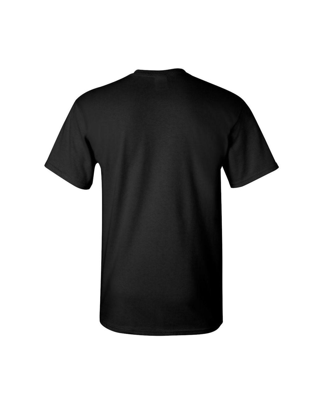 Gildan Black Heavy Cotton Short Sleeve T-Shirt for men