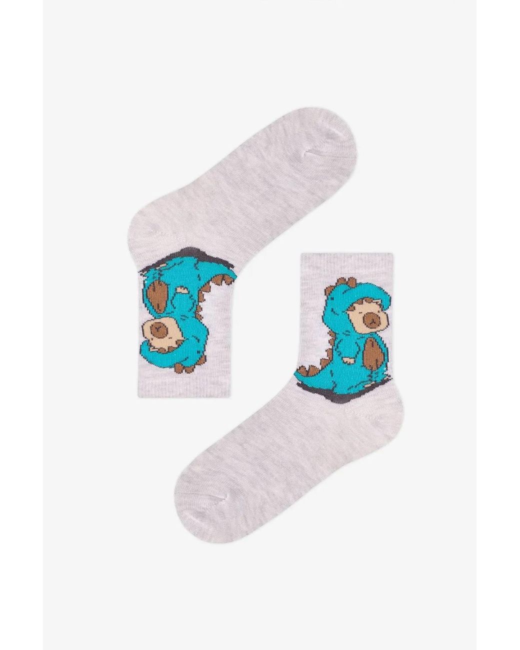 Penti Blue Lovers Striped 3-Pair Crew Socks for men
