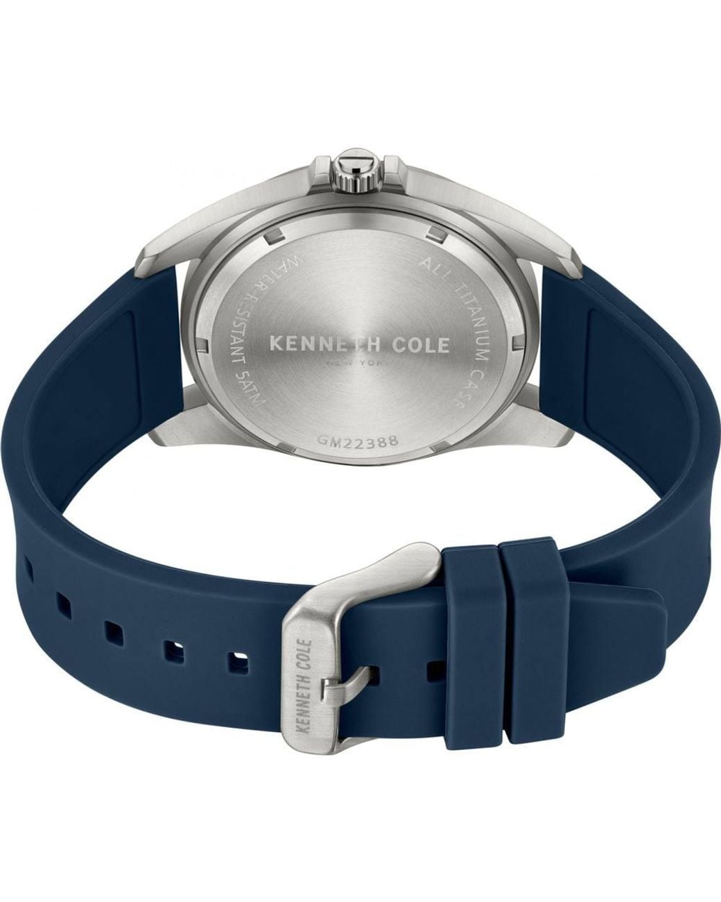 Kenneth Cole Black Kcwgm2238801 Classic 42Mm Quartz Watch for men
