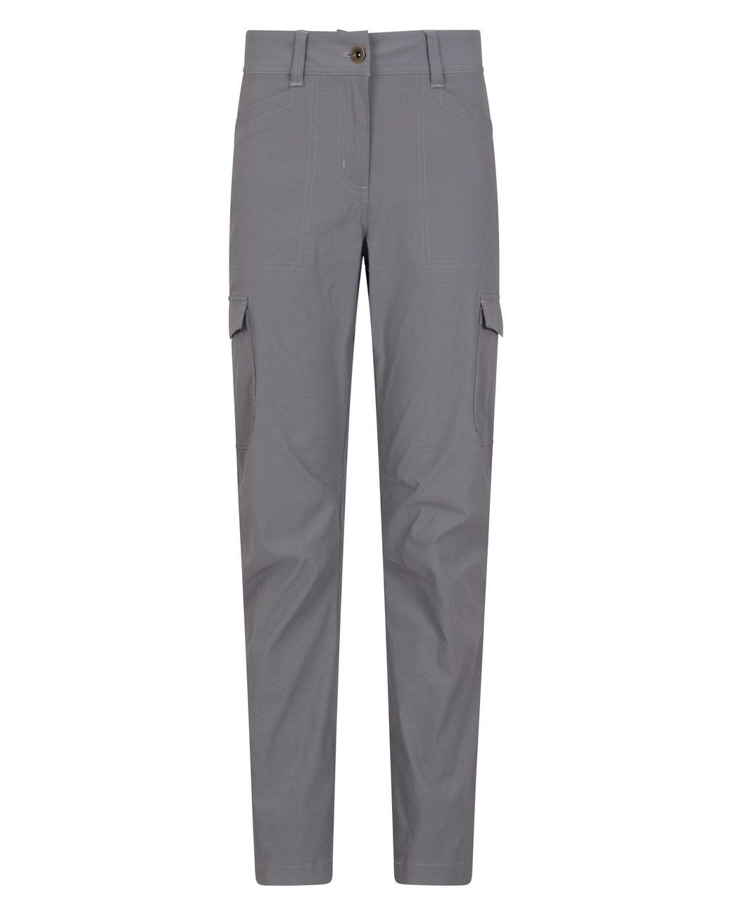 Mountain Warehouse Gray 'Conniston' Stretchy Cargo Trousers Casual Quick Dry Outdoor Pants