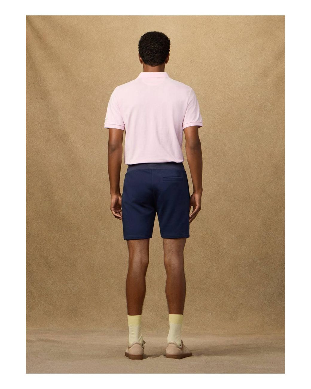 Hackett Blue Heritage Badge Shorts for men