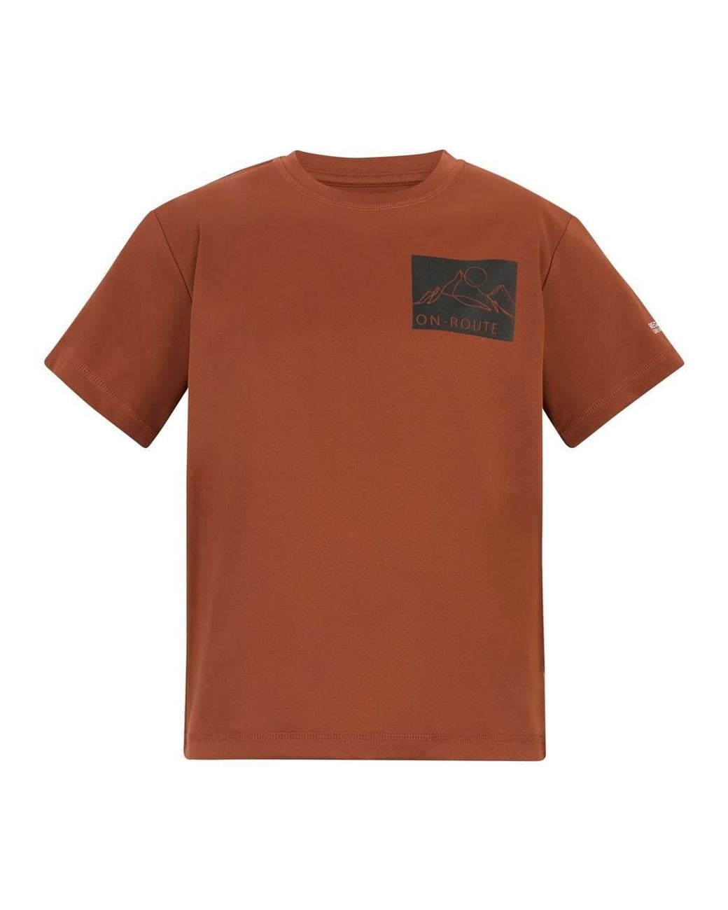 Regatta Orange Alvarado Short Sleeved Graphic T-Shirt