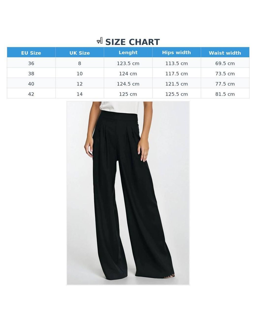 Love Lace Black Linen High Waisted Wide Leg Trousers