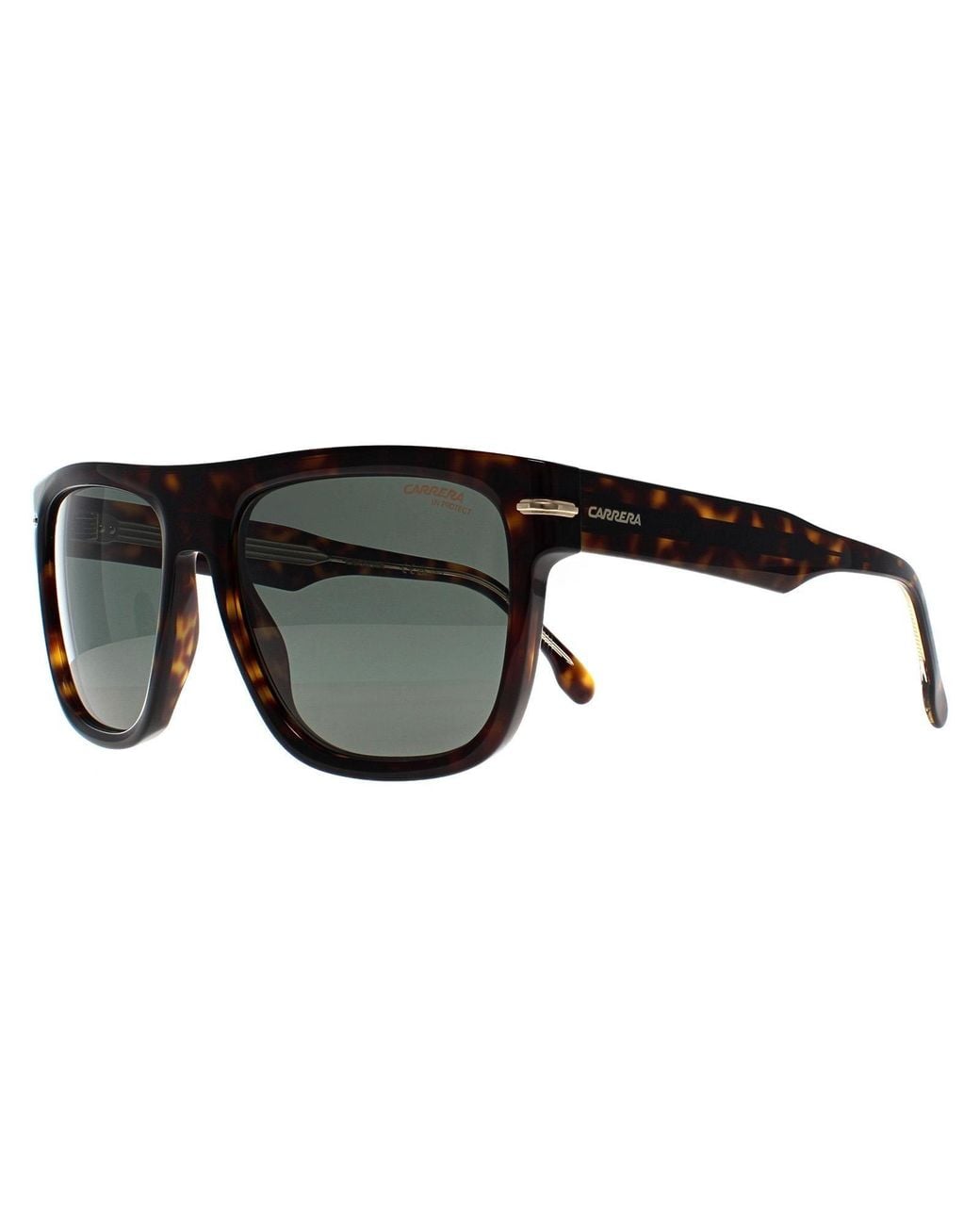 Carrera Black Rectangle Dark Havana 340/S for men