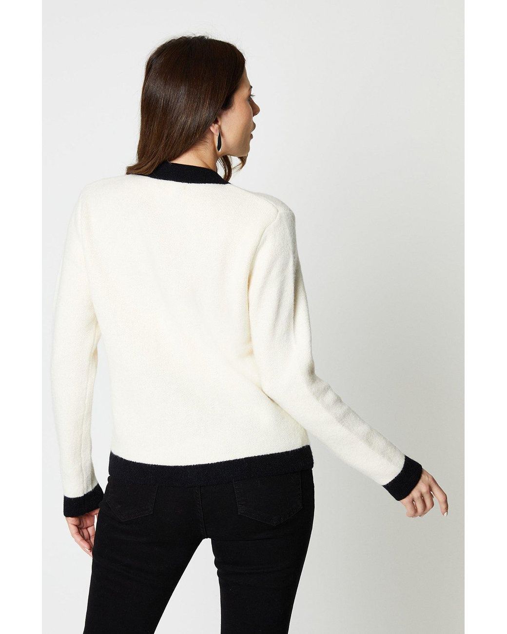 Wallis white shop cardigan
