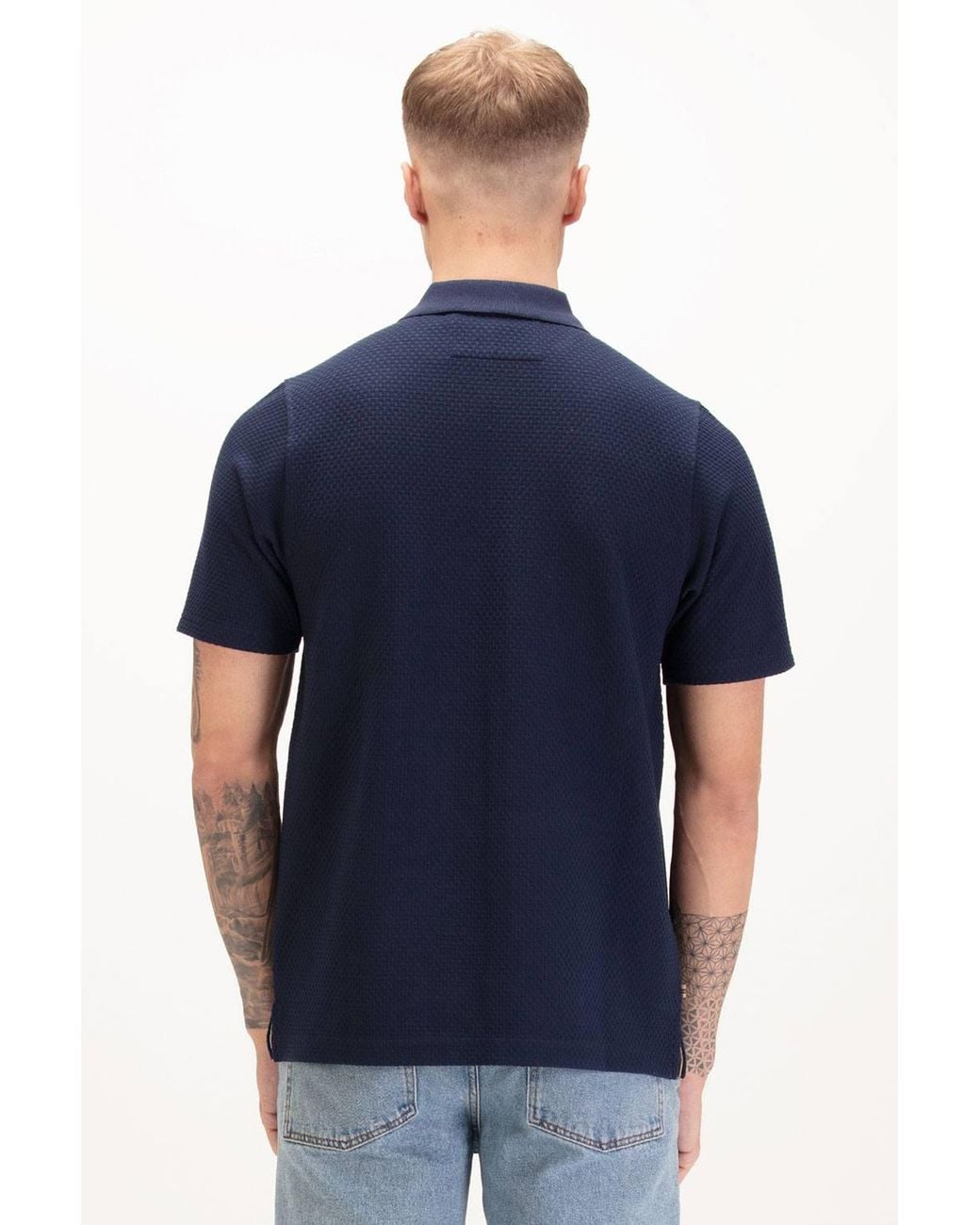 Luke 1977 Blue Gilbraltar Polo for men