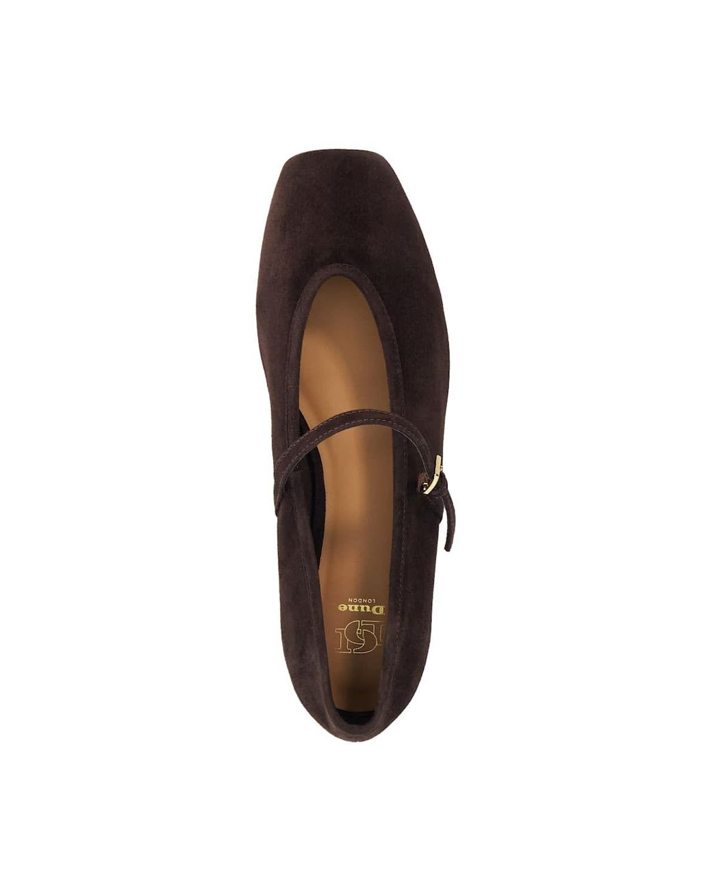 Dune White 'Hearthrob' Suede Ballet Pumps