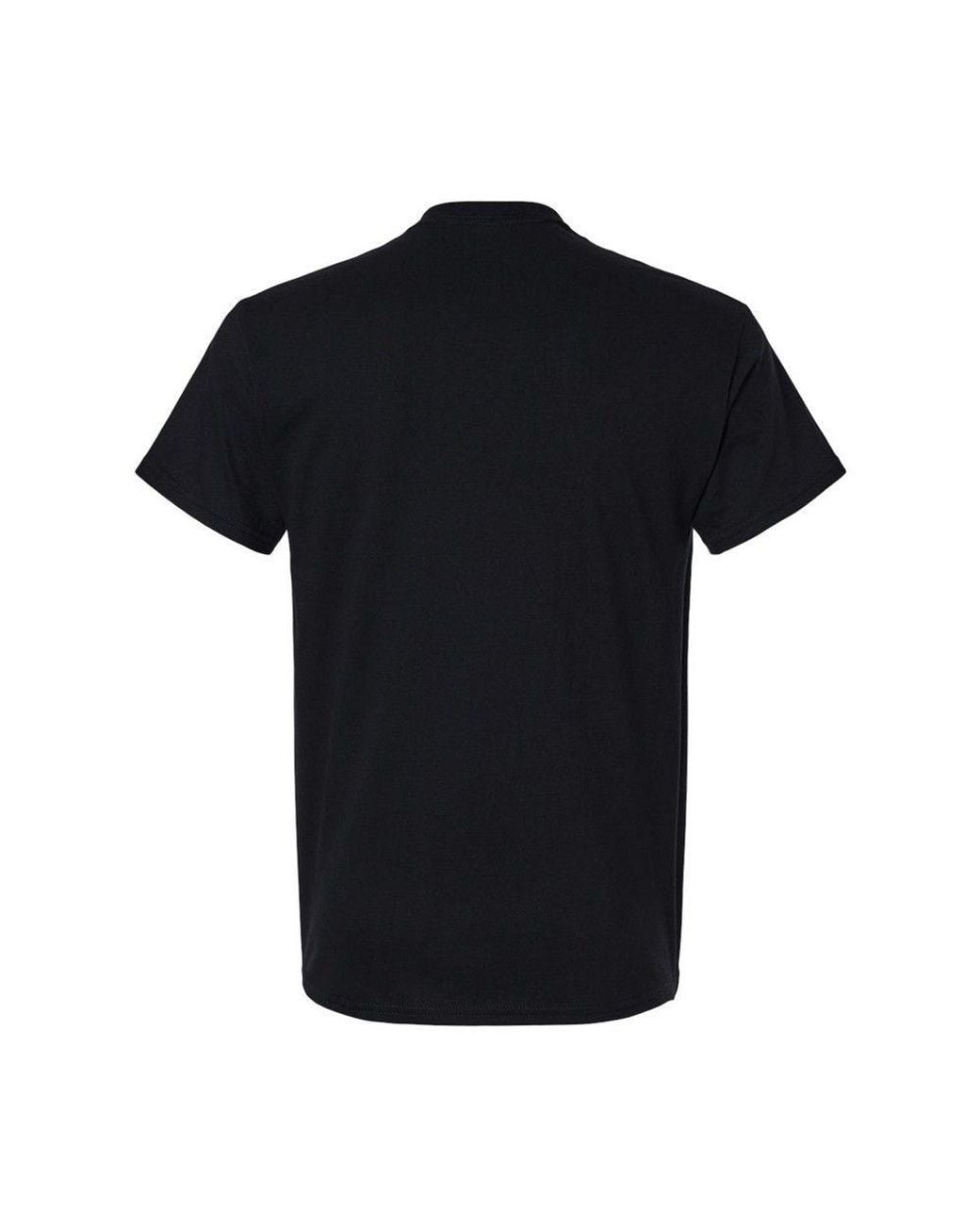 Gildan Black Heavy Cotton T-Shirt for men