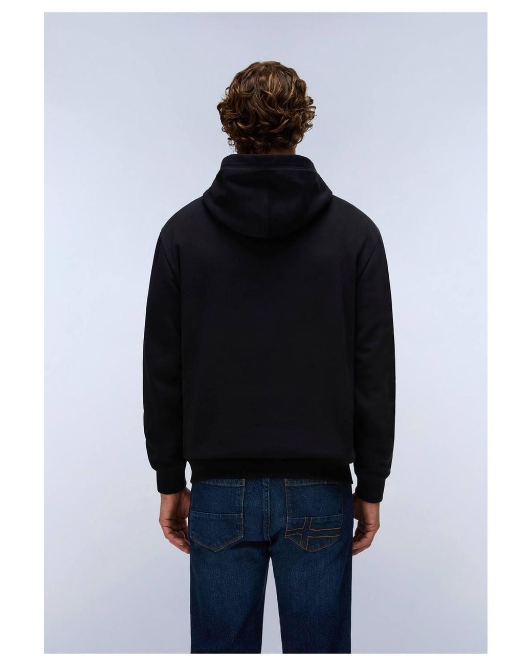 Napapijri Black Box Logo Hoodie for men