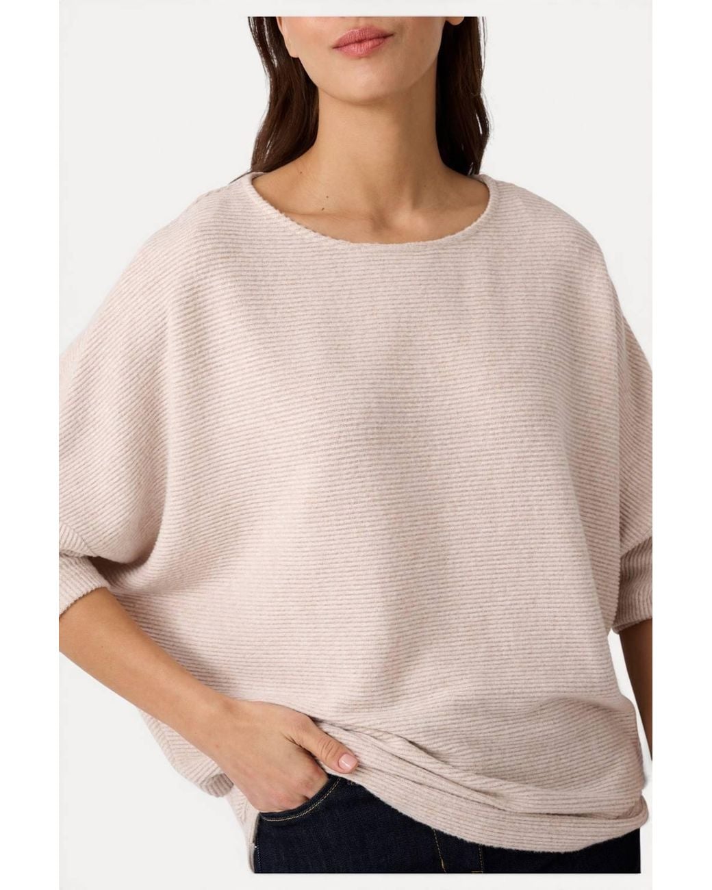 DAMART Natural Brushed Batwing T-Shirt
