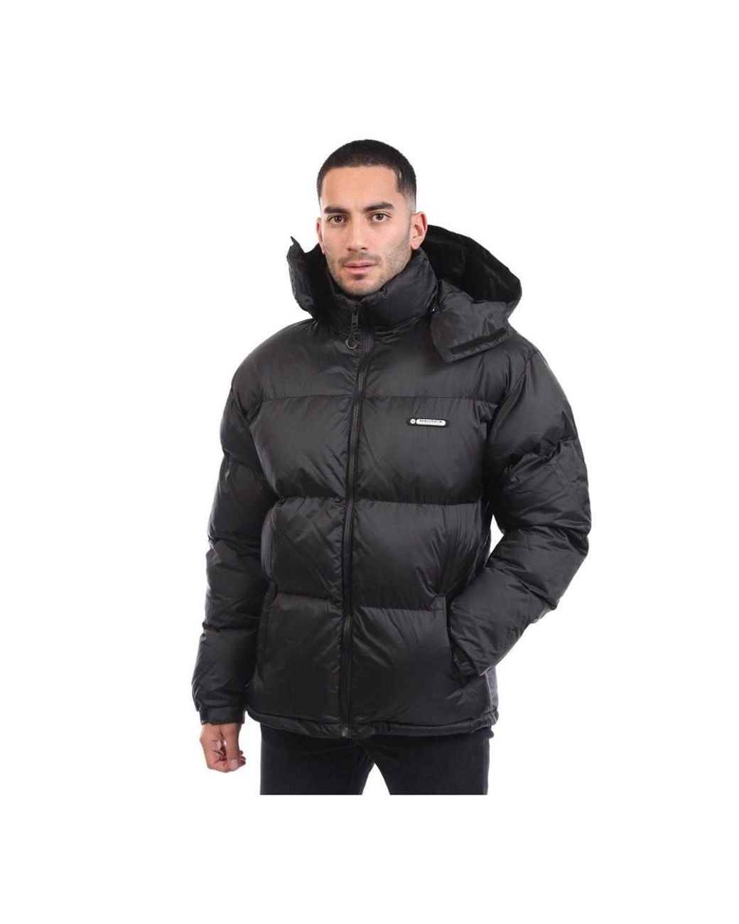 Nautica Black Roy Puffer Jacket for men